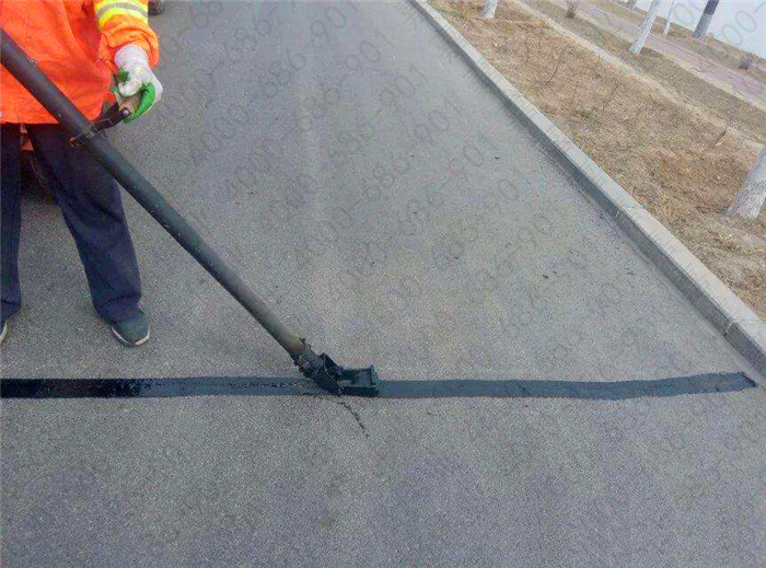 瀝青道路灌縫膠灌縫施工